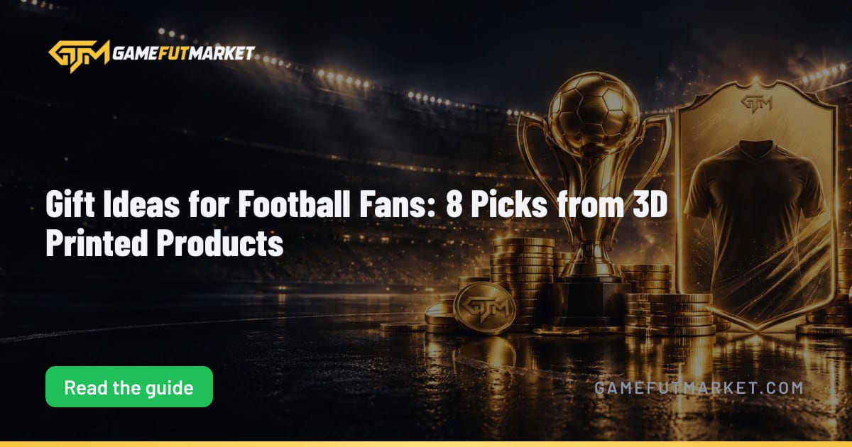 Gift Ideas for Football Fans: 8 Picks from 3D Printed Products